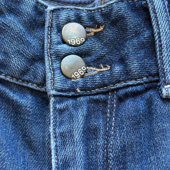 Gap 1969 Perfect Boot Jeans - Dark Wash - Size 28/6A - Picture 3 of 15